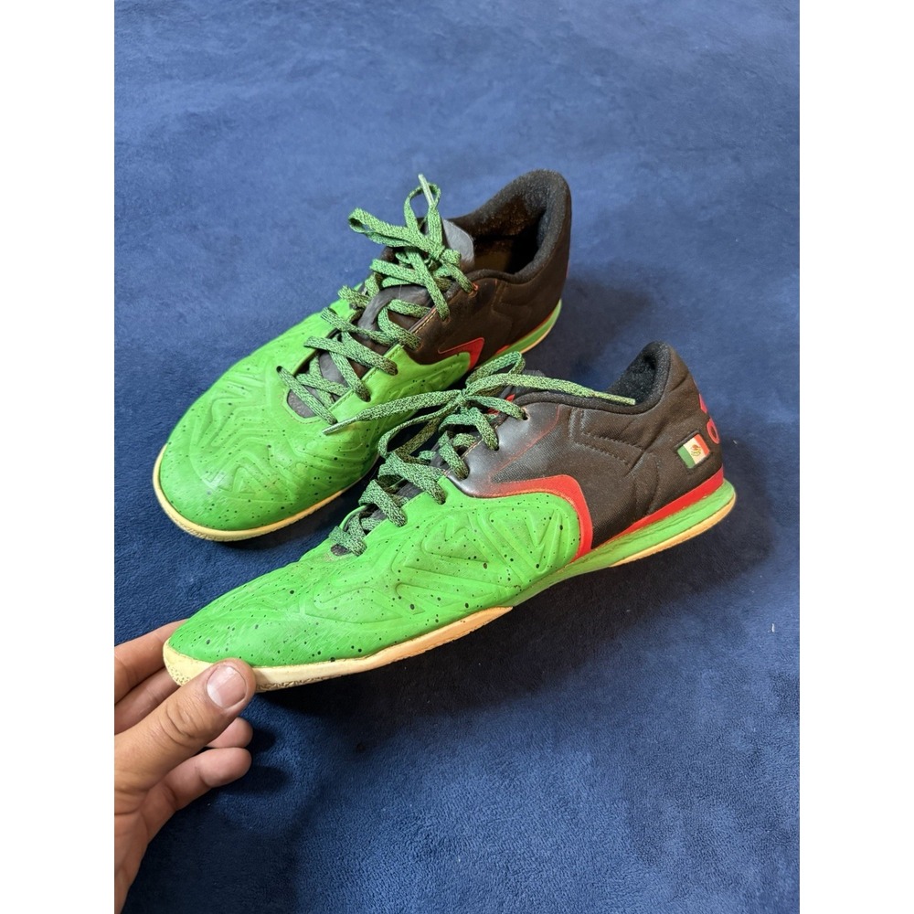 Adidas X 15.2 Indoor Soccer Shoes Green Red Black Mexico Mens Size 10 AQ2524